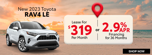 RAV4 LE by Toyota special offers