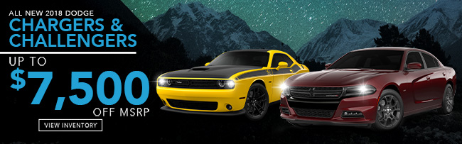 2018 Dodge Chargers and Challengers