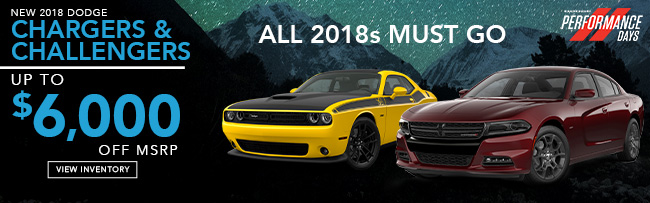 2018 Dodge Chargers & Challengers