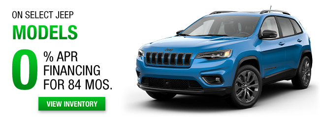 Jeep 0% APR for 84 Months