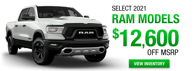 Select 2021 Ram Models