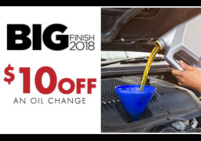 $10 OFF An Oil Change