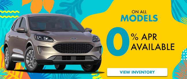 0% APR Available On All Models
