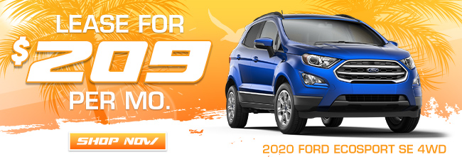 2020 Ford EcoSport FWD SE