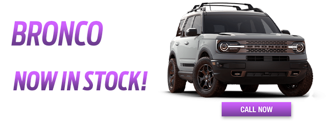 Ford Broncos Now In Stock!