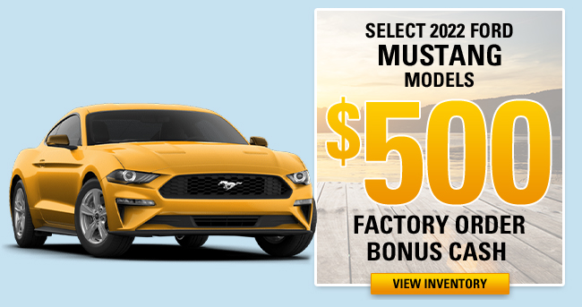 Select 2022 Ford Mustang  Models