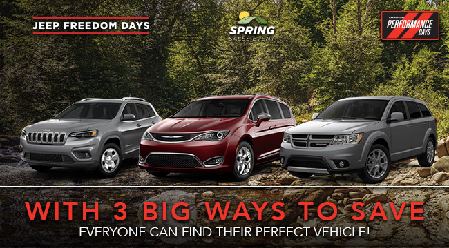 With 3 Big Ways to Save, Everyone Can Find Their Perfect Vehicle!