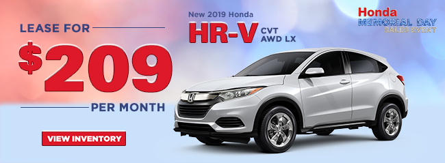2019 Honda HR-V CVT AWD LX