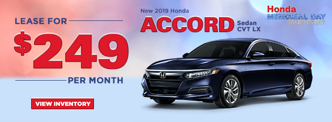 2019 Honda Accord Sedan CVT LX