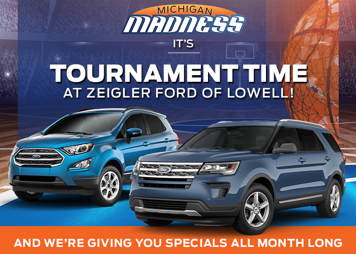 It’s Tournament Time At Zeigler Ford Of Lowell!