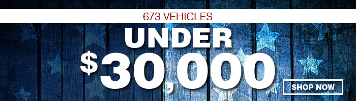 673 vehicles under $30,000 