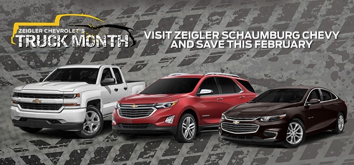 Visit Zeigler Schaumburg Chevy And Save This February