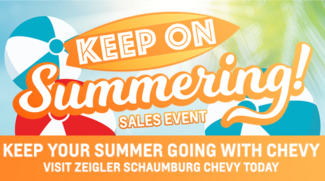 Keep Your Summer Going With Chevy