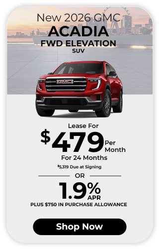 2026 GMC Acadia offer