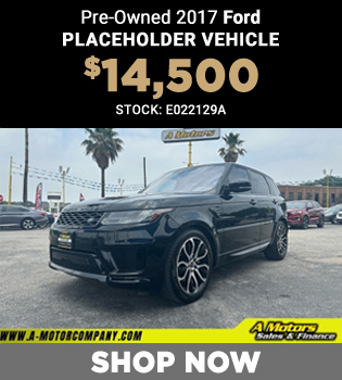 Pre-owned 2017 Ford PLaceholder Vehicle offer