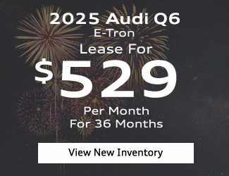 2025 Audi Q6 E-Tron special