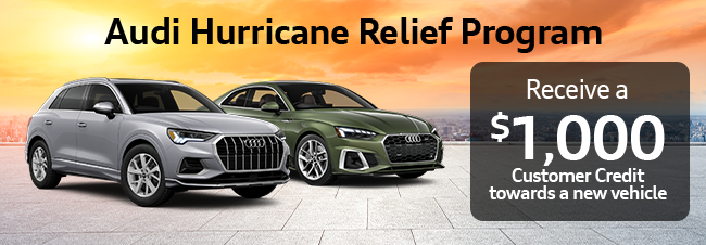 Audi Hurricane relief program