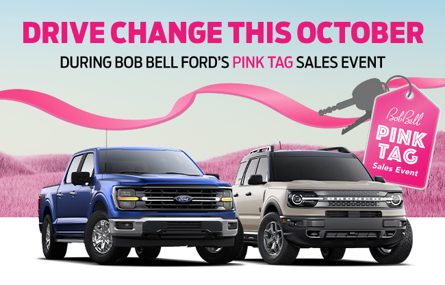 Pink tag sales Bob Bell Ford