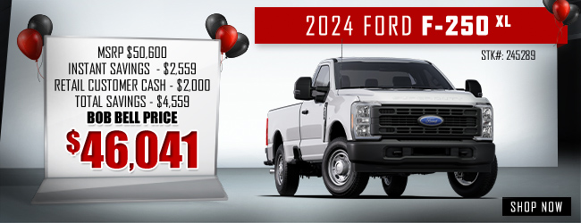 Ford F-250 XL special pricing