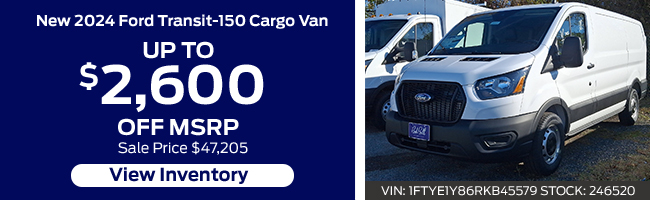 New 2024 FordTransit-150 Cargo Van