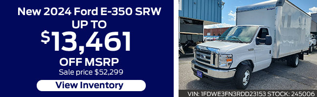 2024 ford e 350sd e 350