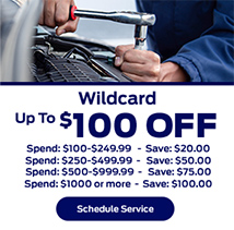 Wildcard special spend and save