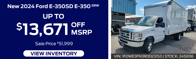 2024 Ford E-350SD E-350 SRW