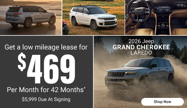 2026 Jeep Cherokee Laredo offer
