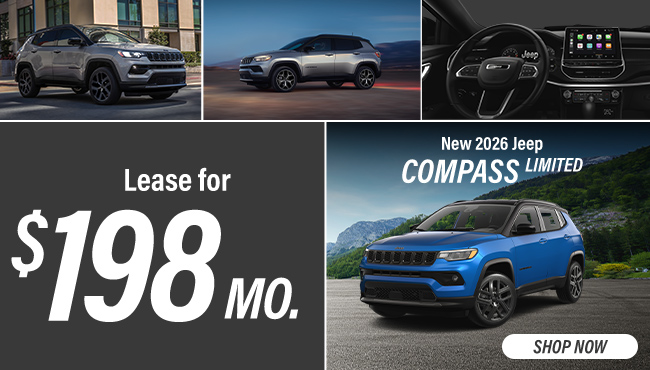 2026 Compass Limited 4x4 offer