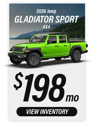 2026 Jeep Galdiator Sport offer