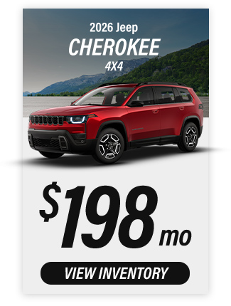 New Jeep Cherokee offer