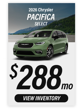 New Chrysler Pacifica Select offer