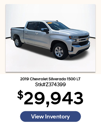 PRE-OWNED 2019 Chevrolet Silverado 1500 LT offer