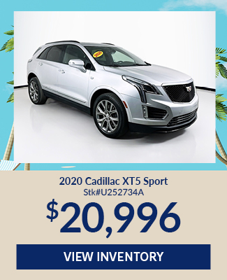 PRE-OWNED 2020 CADILLAC XT5 SPORT