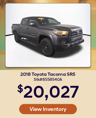 PRE-OWNED 2018 Toyota Tacoma SR5 offer