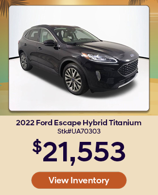 PRE-OWNED 2022 Ford Escape Hybrid Titanium  offer