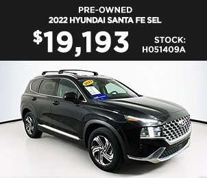 pre-owned Hyundai Santa Fe