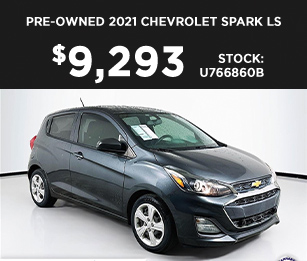 pre-owned Chevrolet Spark LS