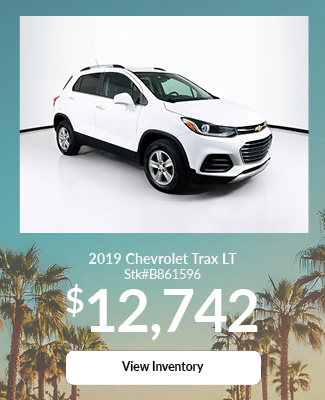 preowned Chevrolet Trax offer