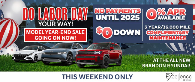 get the hottest deal of the summer at the all-new Brandon Hyundai