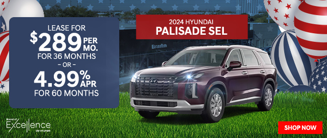 2024 Hyundai Palisade offer