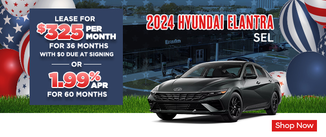 2024 Hyundai Elantra offer