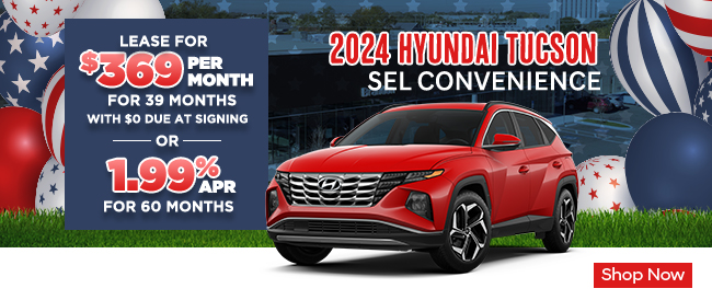 2024 Hyundai Tucson offer