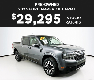 pre-owned Ford Maverick Lariat