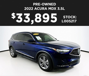 pre-owned Acura MDX