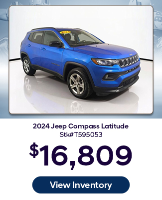 PRE-OWNED 2024 Jeep Compass Latitude offer
