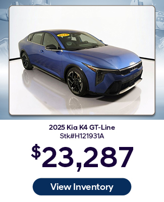 PRE-OWNED 2025 Kia K4 GT-Line offer