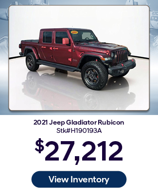 PRE-OWNED 2021 Jeep Gladiator Rubicon offer