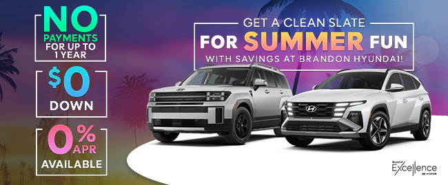 The open road is calling at Brandon Hyundai
