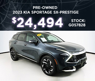 PRE-OWNED 2023 KIA SPORTAGE SX-PRESTIGE